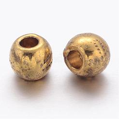 Сплавочные овальные бусины тибетского стиля &nbsp;X-GLF0239Y
