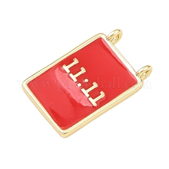 Латунь эмаль подвески&nbsp;KK-L251-01G-C01