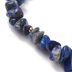 6 шт. 6 стильных браслета из натуральных и синтетических смешанных драгоценных камней&nbsp;BJEW-JB10133