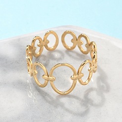 Ионное покрытие (IP) регулируемые кольца для пальцев из нержавеющей стали 304&nbsp;X-RJEW-L102-05G