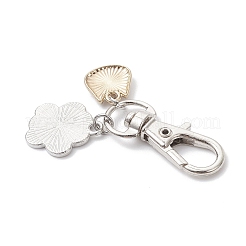 Подвесные украшения из эмалевого сплава с отпечатками лап и кошек&nbsp;HJEW-JM04119