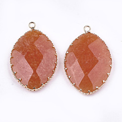 Натурального белого нефрита подвески&nbsp;G-T112-16F