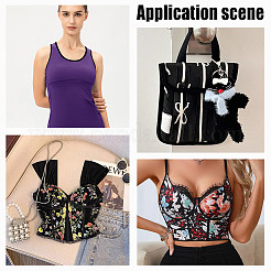 Косая лента из полиэстера в два сгиба&nbsp;OCOR-WH0082-309A