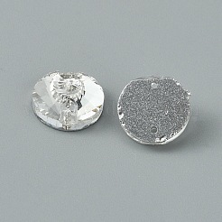 Стекло горный хрусталь&nbsp;GLAA-WH0031-55B-01