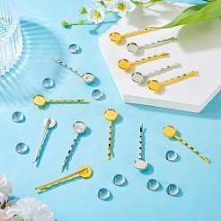 Набор для самостоятельного изготовления железных невидимок для волос&nbsp;DIY-TA0012-93