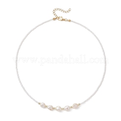 Ожерелья из натурального культивированного пресноводного жемчуга&nbsp;NJEW-JN05732