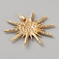 Значки на лацкан из сплава со стразами для одежды&nbsp;JEWB-WH0056-005G