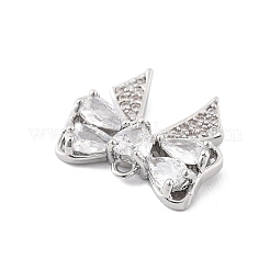 Латунные микропаве прозрачные подвески с фианитом&nbsp;LS-KK-K371-29C-P