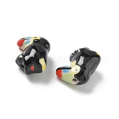 Фарфоровые бусины ручной работы&nbsp;PORC-S003-01E