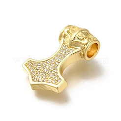 Стойки обшивки латунь микро проложить Циркон подвеску&nbsp;KK-Z086-65G-01