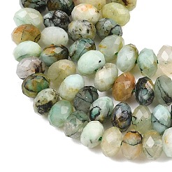 Природные хризоколлу бисер нитей&nbsp;G-C259-A20-5x8mm