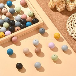 Пищевые экологически чистые силиконовые бусины&nbsp;SIL-CJ0001-10