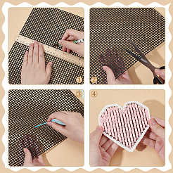 Листы полиэтиленового пластикового холста&nbsp;FIND-WH0199-245B