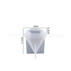 Конусообразные Молды для подставок для колец силиконовые Молды&nbsp;X-SIMO-PW0001-315B-02