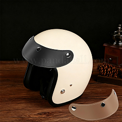 2 шт. двухцветная искусственная кожа для полей фуражки&nbsp;AJEW-CL0002-65