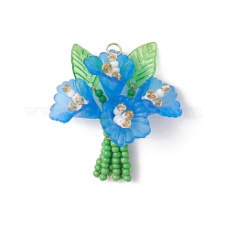 Стеклянные подвески из бисера&nbsp;PALLOY-MZ01155