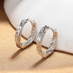 Серьги-кольца из латуни&nbsp;FS-WGA7E60-01