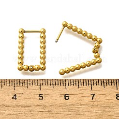 Серьги-кольца из нержавеющей стали 304 для женщин&nbsp;EJEW-M068-08A-G