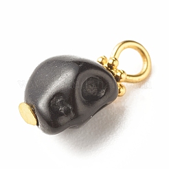 Подвески из окрашенной синтетической бирюзы&nbsp;PALLOY-JF01452-03