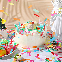 100 г бумажного конфетти для разбрасывания по столу&nbsp;AJEW-SP0002-86