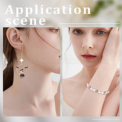 40шт 2 цвета латунные бусины&nbsp;KK-BBC0007-64