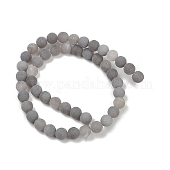 Натуральный druzy агатовые бусы пряди&nbsp;G-NH0024-A02-8mm