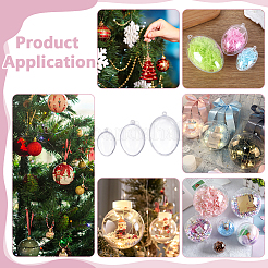 24 шт. 3 стиля пустые пластиковые большие подвески&nbsp;KY-WR0001-09