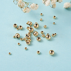 Латунь круглый шарики прокладки&nbsp;KK-CD0001-08G-NR