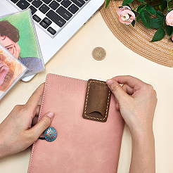 Держатель для карандашей из коровьей кожи&nbsp;AJEW-WH20120-90A