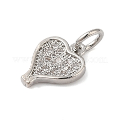 Подвески из латуни и прозрачного циркония&nbsp;KK-S372-30P