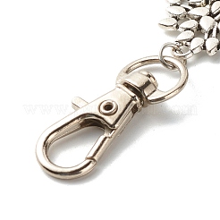 Дерево жизни брелок из сплава в тибетском стиле&nbsp;HJEW-JM00560-02