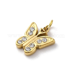 Подвески из нержавеющей стали 304 с кристаллами и стразами&nbsp;STAS-E550-28G