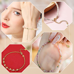 10 шт. 925 цепочки-удлинителя из стерлингового серебра&nbsp;STER-BBC0007-94B