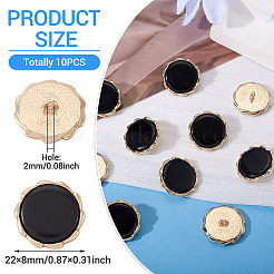 10 шт. пуговицы из сплава смолы&nbsp;BUTT-TA0001-36A
