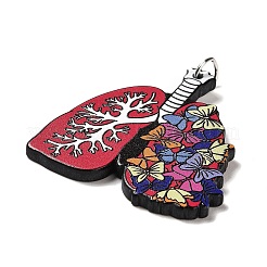 Идеальные акриловые подвески с принтом&nbsp;OACR-G018-01D