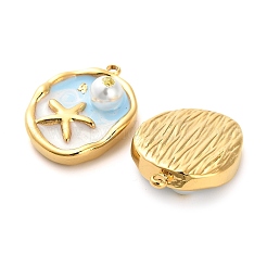 Подвески из нержавеющей стали 304 с эмалью&nbsp;STAS-B084-03G-02