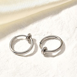 Выдвижные серьги-клипсы из нержавеющей стали марки 304&nbsp;LS-STAS-I097-078P