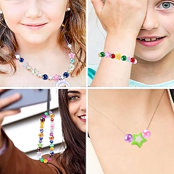 50 г бусины из АБС-пластика имитация жемчуга&nbsp;KY-YW0002-01C