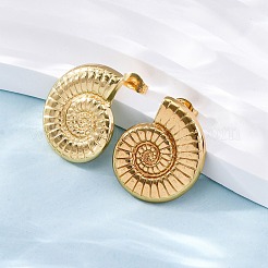 Серьги-гвоздики из нержавеющей стали 304 для женщин&nbsp;LS-EJEW-L296-020G