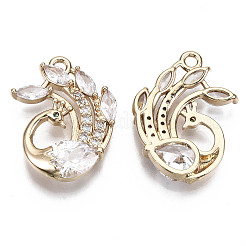 Латунные микро проложить кубического циркония подвески&nbsp;KK-R111-039