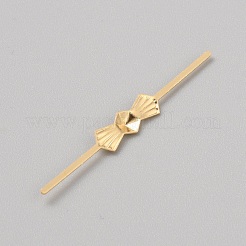 Пряжки с бантом из сплава&nbsp;FIND-WH0148-135G