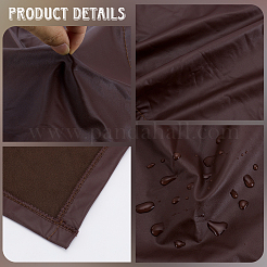 1 пара чехлов на подлокотники дивана из искусственной кожи&nbsp;AJEW-CL0002-21A