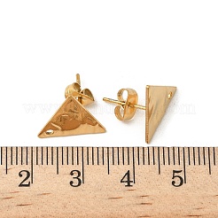 Фурнитура для сережек-гвоздиков из нержавеющей стали 304&nbsp;STAS-V015-31C-G