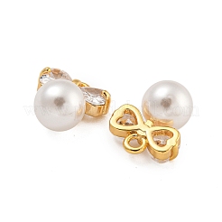 Латунные микро проложить кубического циркония подвески&nbsp;KK-U036-02G