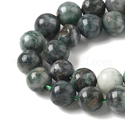 Пряди натуральных диоптазных бусин&nbsp;G-D302-02-6mm