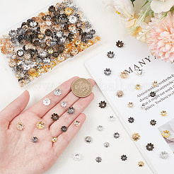 600 шт. 12 стильные железные колпачки для бусин&nbsp;IFIN-AR0001-30