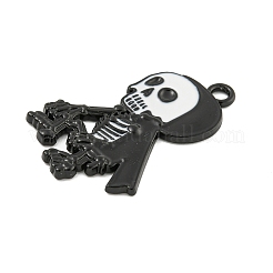 Подвески из сплава хэллоуина с эмалью&nbsp;ENAM-M220-02C-B