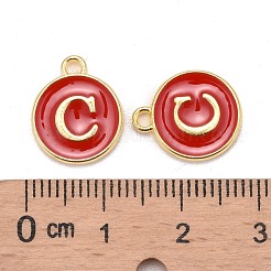 Подвески из позолоченного сплава&nbsp;X-ENAM-S118-03C