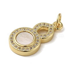 Латунные микро проложить кубического циркония подвески&nbsp;KK-Q808-26G