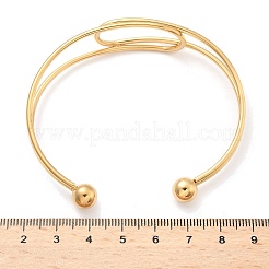 Браслеты-манжеты из нержавеющей стали 304&nbsp;BJEW-L682-034G